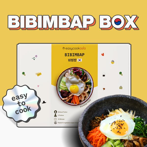 EasyCookAsia Bibimbap Box, Your Korean DIY Cook Box - OUR K - POP