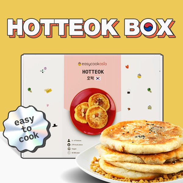 EasyCookAsia Hotteok Box, Your Korean DIY Cook Box - OUR K - POP