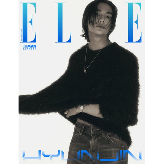 ELLE 2024.05 B Type (Cover : Stray Kids : HYUNJIN / Contents : HYUNJIN, NewJeans : MINJI, HUH YUNJIN, SANA) - OUR K - POP