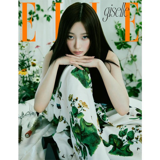 ELLE 2024.08 C Type (Cover : aespa : GISELLE / Contents : aespa : GISELLE 14p) - OUR K - POP