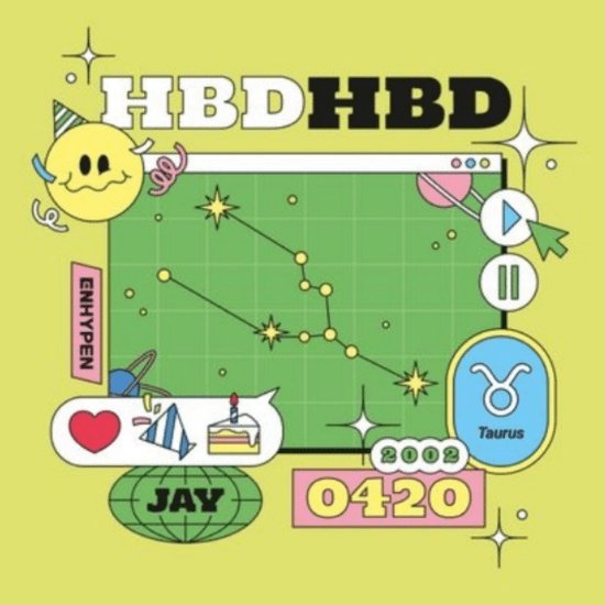 ENHYPEN - JAYS BIRTHDAY OFFICIAL MD - OUR K - POP