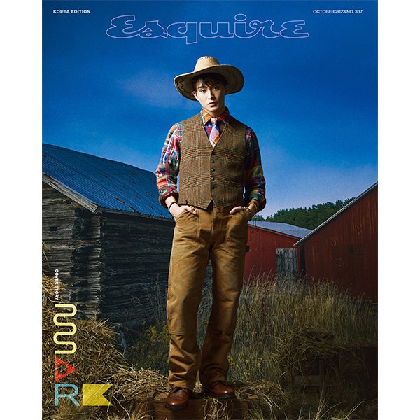 ESQUIRE 2023.10 C TYPE (Cover : MARK / Content : MARK 16p) - OUR K - POP