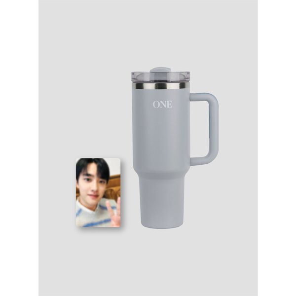 EXO - TUMBLER+PHOTO CARD SET+_FANMEETING_24 - OUR K - POP