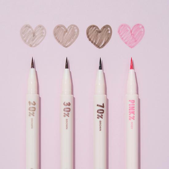 [Expiring soon] colorgram Shade Re - forming Brush Liner 01 20% brown - OUR K - POP