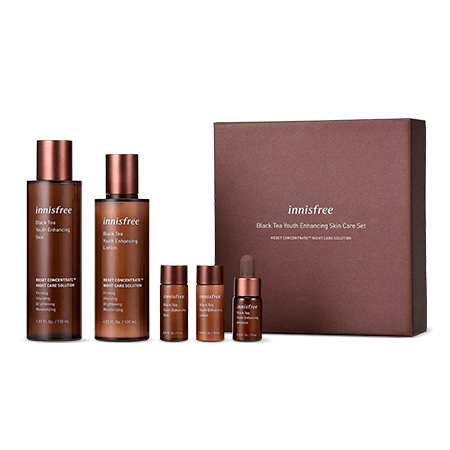 [Expiring soon] innisfree Black Tea Youth Enhancing Skin Care Set - OUR K - POP