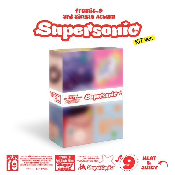 fromis_9 - 3rd Single Album [Supersonic] (KiT ver.) - OUR K - POP