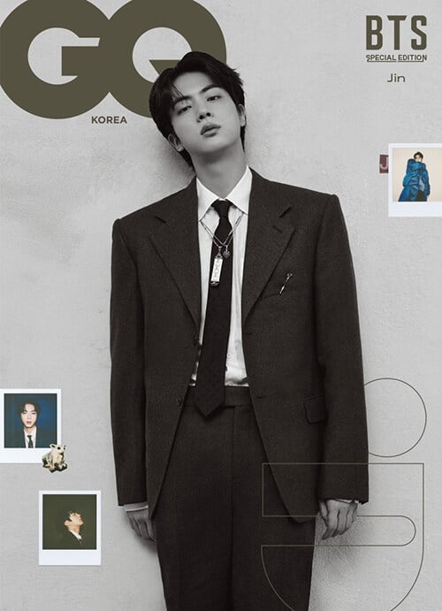 GQ Korea January 2022 BTS Special Edition [TYPE : JIN] - OUR K - POP