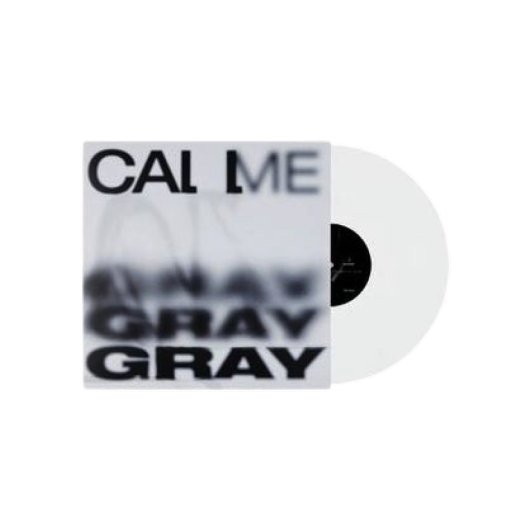 Gray Call me Gray Solid LP White - OUR K - POP