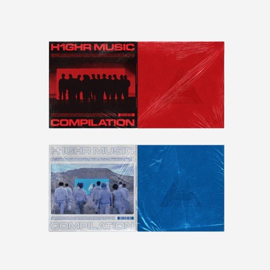 H1ghr Music Compilation LP Red Blue (2LP + 2LP) - OUR K - POP