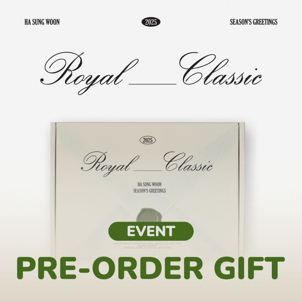 HA SUNG WOON - 2025 SEASON’S GREETINGS [ROYAL CLASSIC] - OUR K - POP