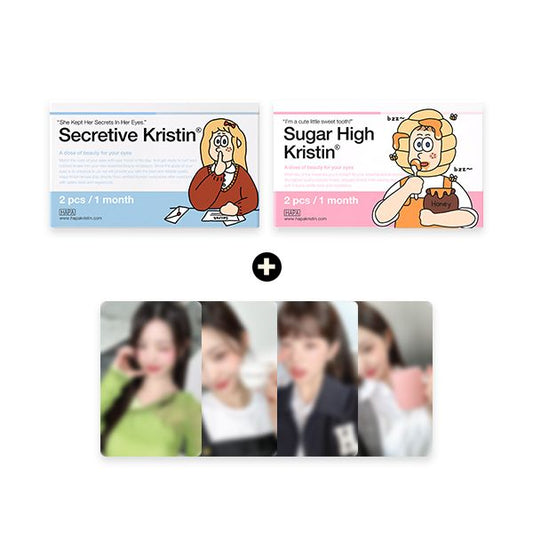 [Hapa Kristin 8th] Secretive Kristin olive + Sugar High Kristin beige Set 0.00 - OUR K - POP