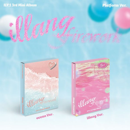 ILY:1 - 3rd Mini Album [illang:Firework] (Platform Ver.) (Random Ver.) - OUR K - POP