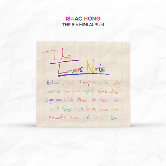 Isaac Hong - 5th Mini Album [The Lovers Note] - OUR K - POP