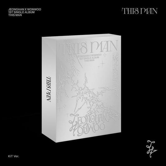 JEONGHAN X WONWOO (SEVENTEEN) - 1st Single Album [THIS MAN] (KiT Ver.) - OUR K - POP