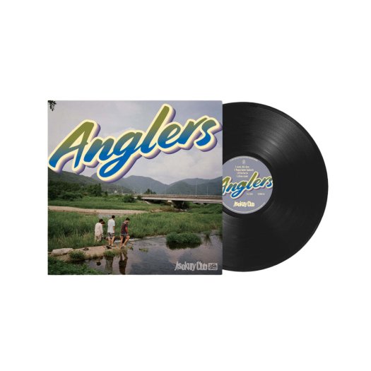 JisokuryClub Compilation Album Anglers LP Black - OUR K - POP