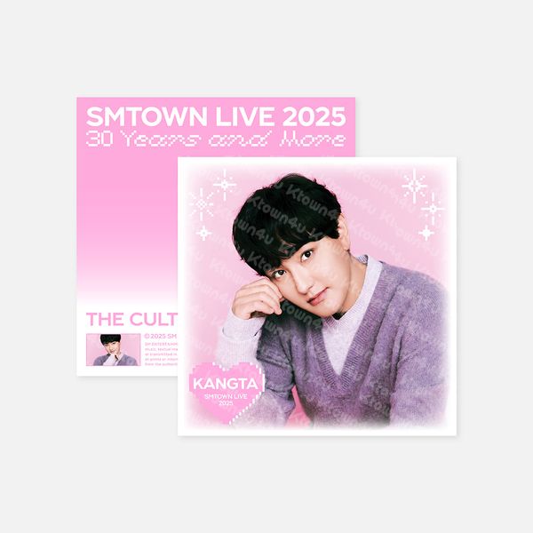 KANGTA - [SMTOWN LIVE 2025] LP POSTER SET - OUR K - POP