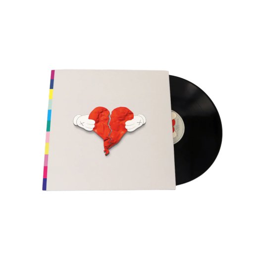 Kanye West 808s & Heartbreak LP & CD Black (2LP & CD) - OUR K - POP