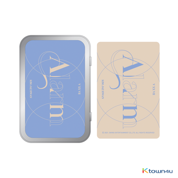 Kim Jae Hwan - 2021 Kim Jae Hwan Concert [Alram] Photocard Tin Case - OUR K - POP