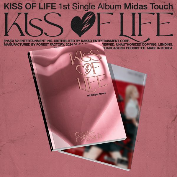 KISS OF LIFE - 1st Single Album [Midas Touch] (Photobook Ver.) - OUR K - POP