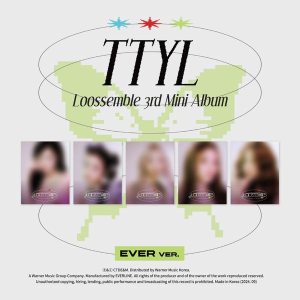 Loossemble - 3rd Mini Album [TTYL] (EVER MUSIC ALBUM Ver.) (Random Ver.) - OUR K - POP