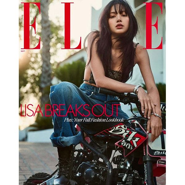 [Magazine] [24 - 09 - 15] Elle (U.S.A) 2024.09 (Cover : BLACKPINK : LISA) - OUR K - POP