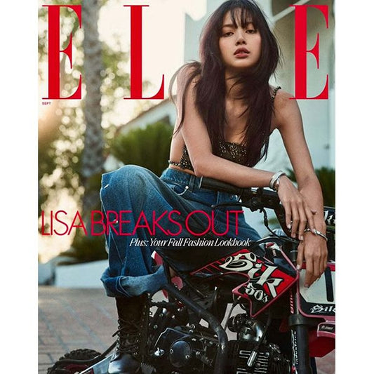 [Magazine] [24 - 09 - 15] Elle (U.S.A) 2024.09 (Cover : BLACKPINK : LISA) - OUR K - POP