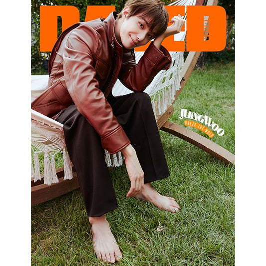 [Magazine] [24 - 10 - 07] Dazed & Confused 2024 FALL EDITION B Type (Cover : NCT : JUNGWOO / Contents : NCT : JUNGWOO 34p, Shin Mina 14p, KISS OF LIFE : BELL 6p) - OUR K - POP