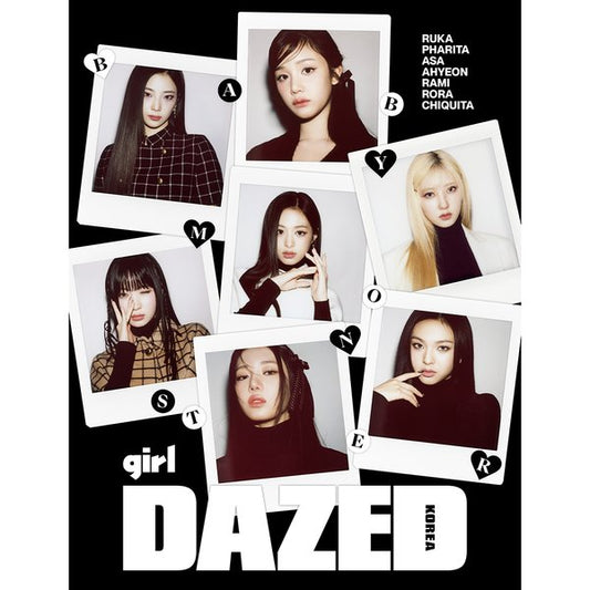 [Magazine] [24 - 10 - 18] Dazed & Confused Korea Girl Edition A Type (Cover : BABYMONSTER / Contents : BABYMONSTER 32p, THE BOYZ : NEW&Q) - OUR K - POP