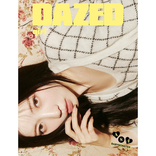 [Magazine] [24 - 10 - 18] Dazed & Confused Korea Girl Edition D Type (Cover : BABYMONSTER : ASA / Contents : BABYMONSTER 32p, THE BOYZ : NEW&Q) - OUR K - POP