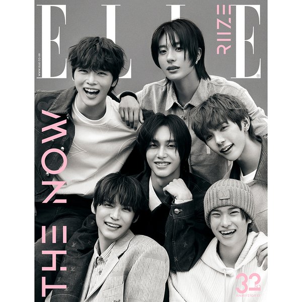 [Magazine] [24 - 10 - 25] ELLE 2024.11 B Type (Cover : RIIZE / Contents : RIIZE 12p, Stray Kids : FELIX 12p, Gong Yoo 12p, Gianna Jun 12p, NewJeans 16p) - OUR K - POP