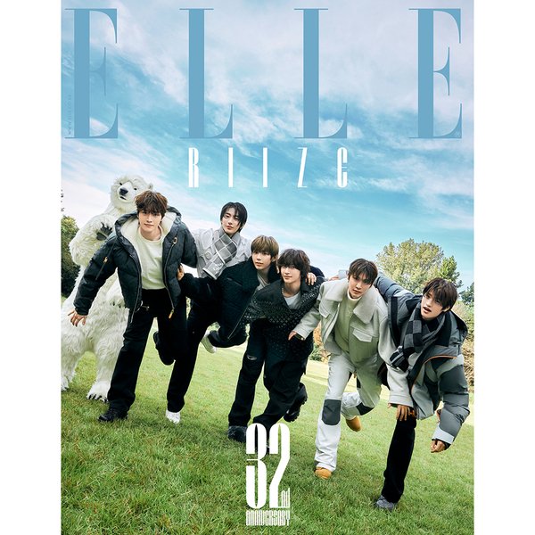 [Magazine] [24 - 10 - 25] ELLE 2024.11 C Type (Cover : RIIZE / Contents : RIIZE 12p, Stray Kids : FELIX 12p, Gong Yoo 12p, Gianna Jun 12p, NewJeans 16p) - OUR K - POP