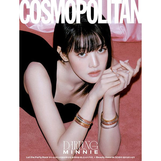 [Magazine] [24 - 11 - 25] COSMOPOLITAN 2024.12 A Type (Cover : (G)I - DLE : MINNIE / Content : (G)I - DLE : MINNIE 12p, Moon Geun - young 8p) - OUR K - POP