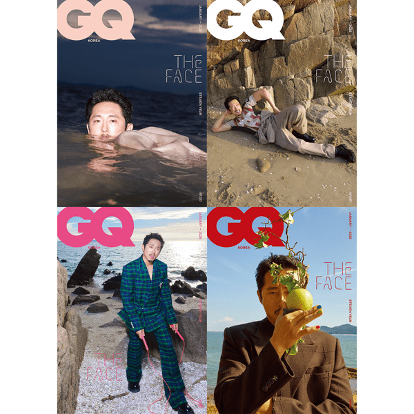 [Magazine] [24 - 12 - 26] GQ KOREA 2025.01 (Cover : Steven Yeun / Content : Steven Yeun 22p, BTS : JIN 8p, THE BOYZ : JUYEON 10p) *Cover Random 1p out of 4p - OUR K - POP