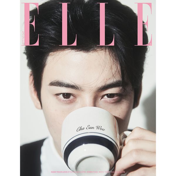 [Magazine] [25 - 01 - 24] ELLE 2025.02 B Type (Cover : CHA EUN WOO / Content : CHA EUN WOO 14p, SONG GEON HEE 6p, Paul Kim 6p) - OUR K - POP