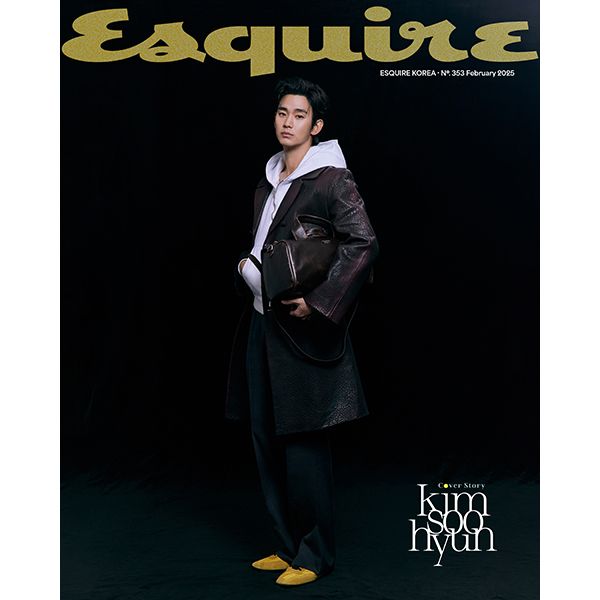 [Magazine] [25 - 01 - 24] ESQUIRE 2025.02 C Type (Cover : KIM SOO HYUN / Content : KIM SOO HYUN 16p) - OUR K - POP