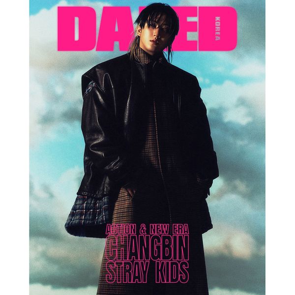 [Magazine] [25 - 01 - 31] Dazed & Confused 2025.02 B Type (Cover : Stray Kids : CHANGBIN / Content : KickFlip, PROJECT 7) - OUR K - POP