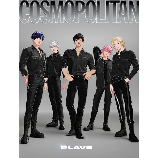 [Magazine] [25 - 02 - 24] COSMOPOLITAN 2025.02 (Special Issue) B Type (Cover : PLAVE / Content : PLAVE 12p, IVE 12p, PROJECT 7 10p, IVE : JANG WONYOUNG 10p) - OUR K - POP