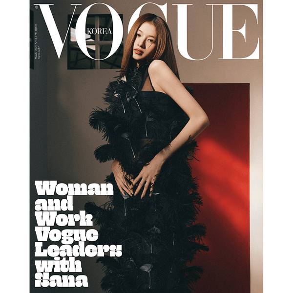 [Magazine] [25 - 02 - 26] VOGUE 2025.03 C Type (Cover : TWICE : SANA) - OUR K - POP