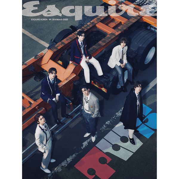 [Magazine] [25 - 03 - 05] ESQUIRE 2025.03 A Type (Cover : TWS / Content : TWS 16p, A20 Rookies 14p) - OUR K - POP