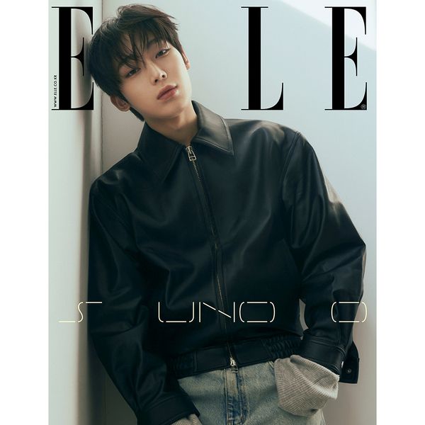 [Magazine] [25 - 04 - 02] ELLE 2025.04 H Type (Cover : ENHYPEN : SUNOO / Content : ENHYPEN 26p, NMIXX : SULLYOON 8p, Red Velvet : SEULGI 8p, ATEEZ : SAN 14p) - OUR K - POP