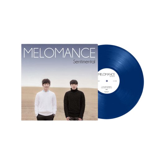 MeloMance 1st EP Sentimental LP Solild Blue - OUR K - POP