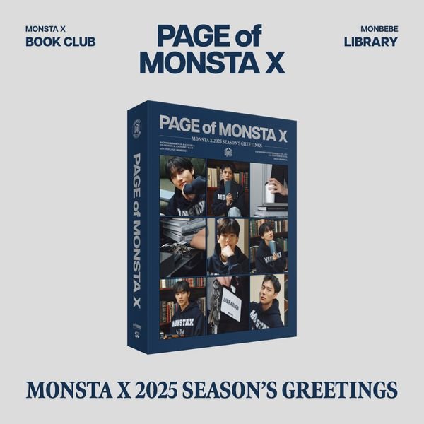 MONSTA X - 2025 SEASON'S GREETINGS [PAGE of MONSTA X] - OUR K - POP