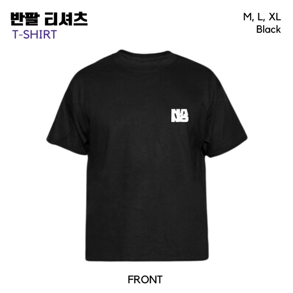 NANO - OFFICIAL MD_T-Shirt (XL)_Black - OUR K - POP