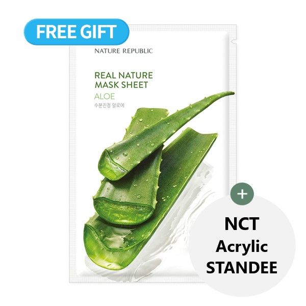 [NATURE REPUBLIC] Real Nature Aloe Mask Sheet ®_Copy - OUR K - POP