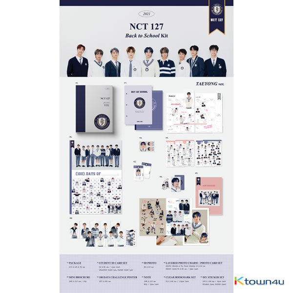 NCT 127 - 2021 NCT 127 Back to School Kit - OUR K - POP