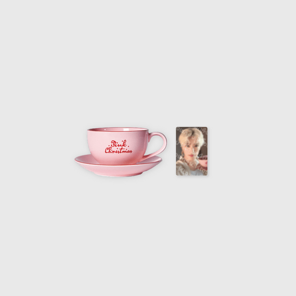 NCT 127 - [2024 PINK CHRISTMAS] PINK CHRISTMAS CUP & SAUCER SET - OUR K - POP