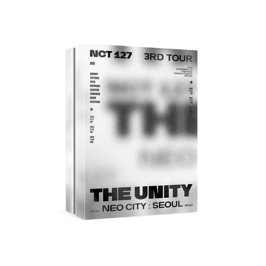 NCT 127 - 3RD TOUR [NEO CITY : SEOUL - THE UNITY] DVD - OUR K - POP