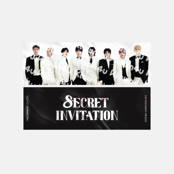 NCT 127 - [8ECRET INVITATION] SLOGAN - OUR K - POP