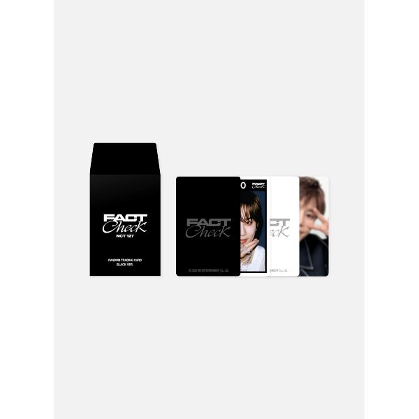 NCT 127_RANDOM TRADING CARD SET_BLACK VER. - OUR K - POP