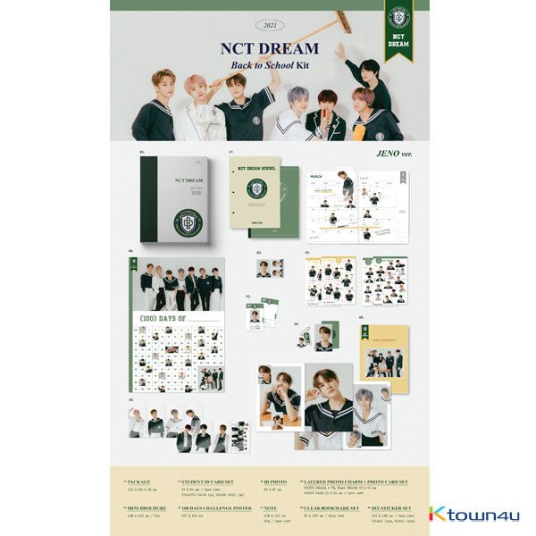 NCT DREAM - 2021 NCT DREAM Back to School Kit - OUR K - POP